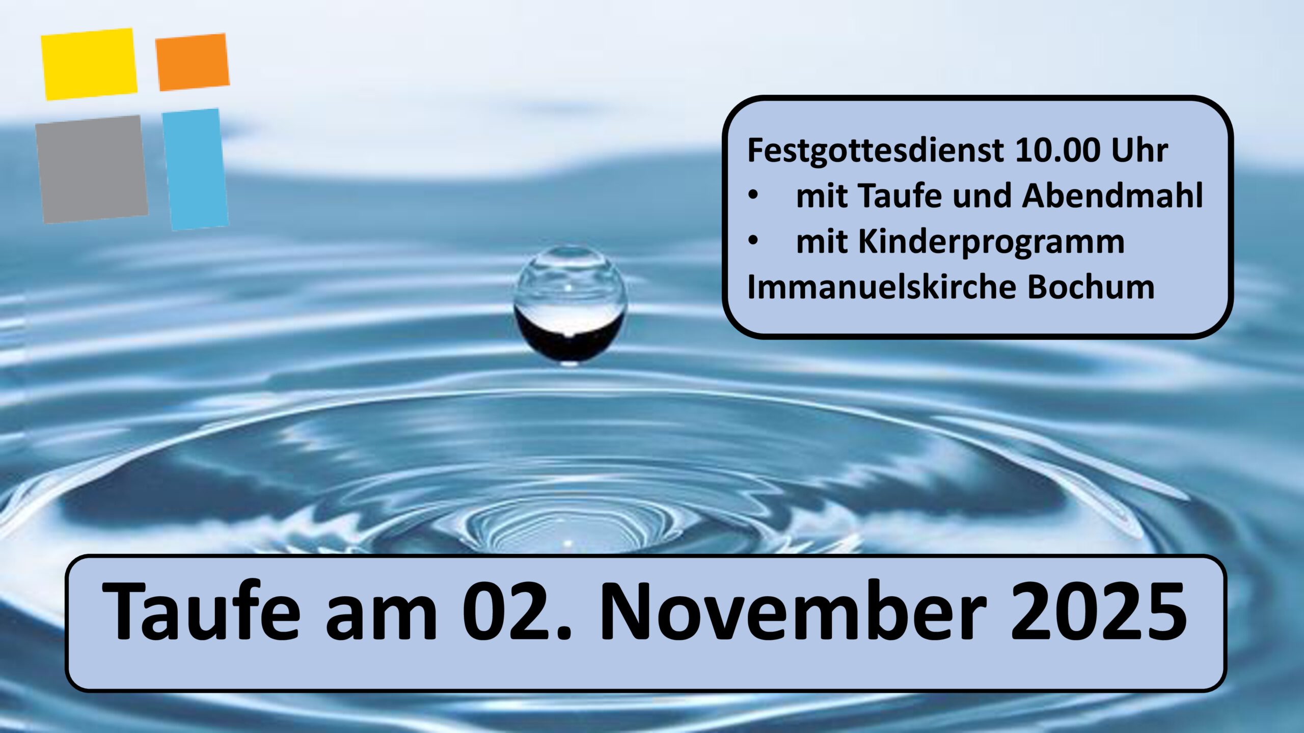 Flyer Einladung Taufgodi 25